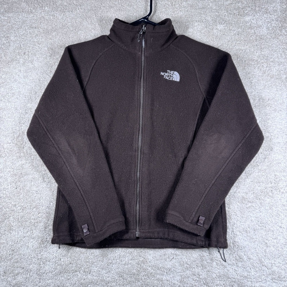 The North Face Womens Warm Fleece Jacket Brown Size S Sm Small